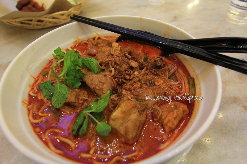 Melaka Kapitan Curry Noodle, The Little Nyonya Cuisine