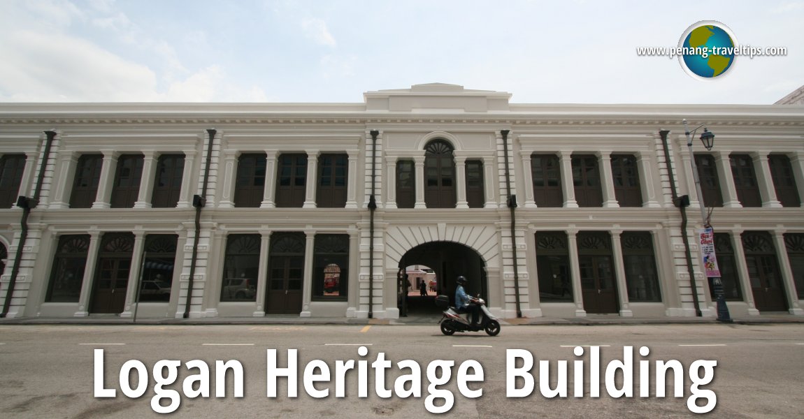 Logan Building along Beach Street, George Town