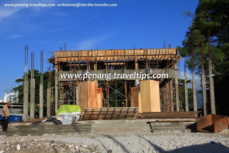 Thean Seng Keong Temple under construction