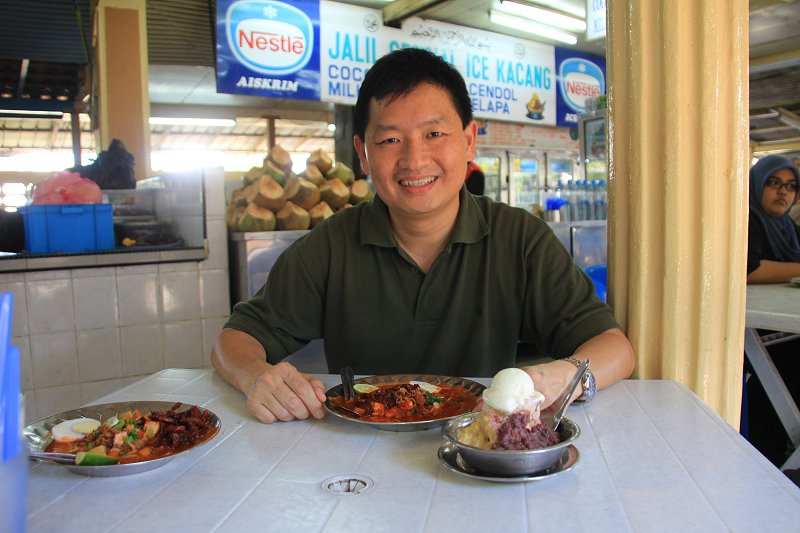 Tim with the Mee Sotong Rebus