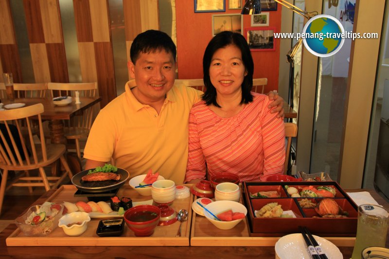 Timothy Tye & Goh Chooi Yoke at Enoshima Japanese Restaurant