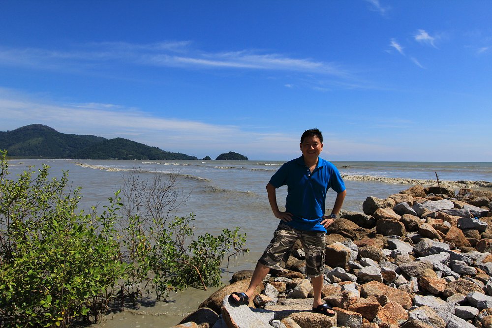 Timothy Tye at Kuala Sungai Burong