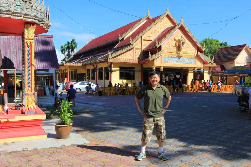Timothy Tye at Wat Rajchaphohong