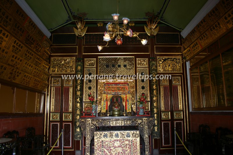 The Tua Pek Kong Hall at Khoo Kongsi