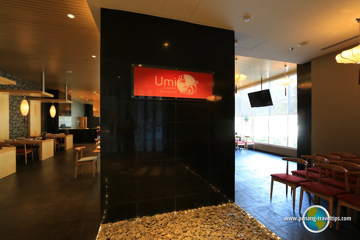 Entrance of Umi Japanese Restaurant