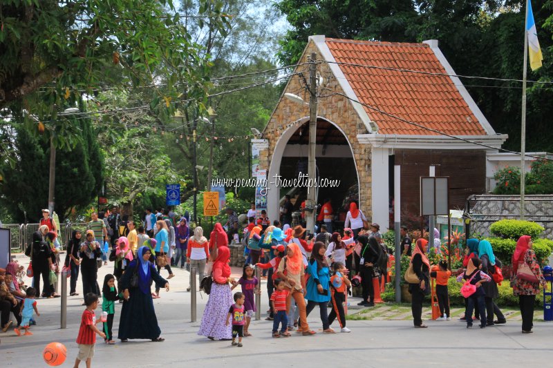 Visitors to Penang Hill