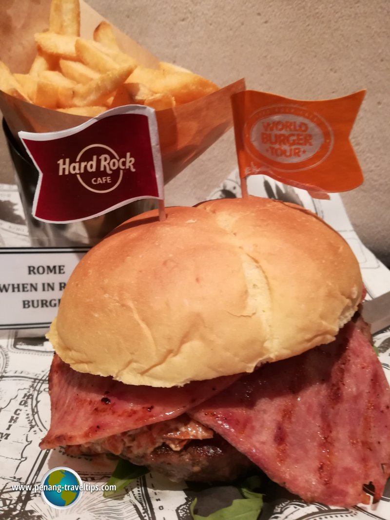 World Burger Tour, Hard Rock Cafe Penang