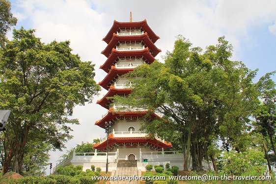 7-Storey Pagoda of Chinese Garden