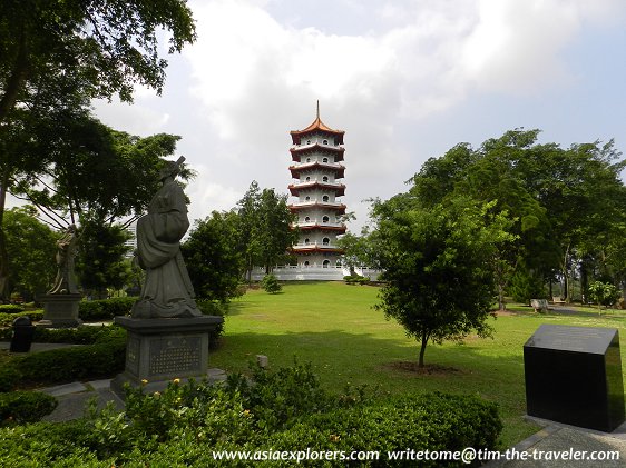 8 Chinese Legendary Heroes, Chinese Garden