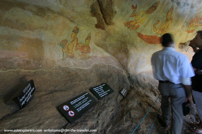 The murals of Sigiriya