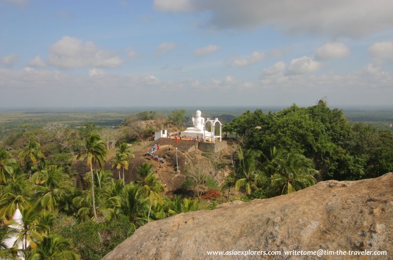 Buddha statue, Mihintale