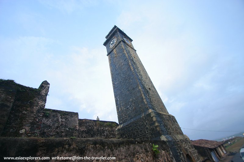 Clock tower at Galle Fort