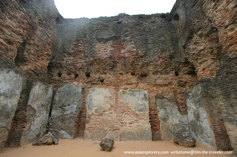 Inside Parakramabahu Palace