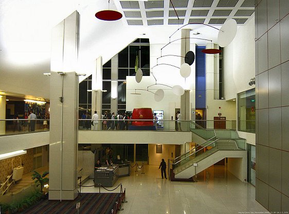 Interior of the Singapore Conference Hall