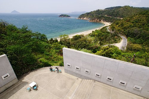 The coast of Kagawa Prefecture from the Benesse Art Site in Naoshima