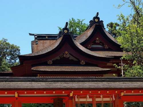 The Kashii-gu Shinto Shrine, an Important Cultural Property of Japan in Fukuoka City