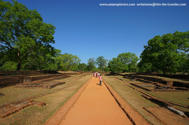 King Kasyapa's Lower Palace, Sigiriya