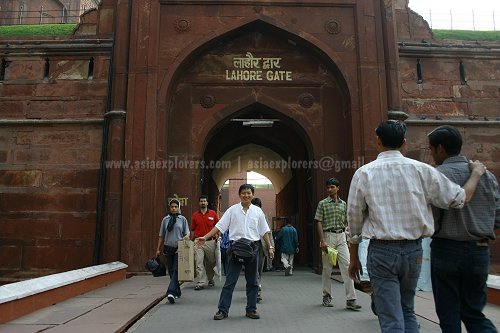 Tim at Lahore Gate, Lal Qila