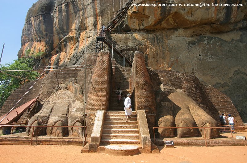 Lion's claws, Sigiriya