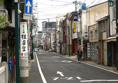 Street in Matsue, Shimane Prefecture
