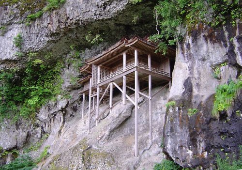 Mitokusan Nageiredo Temple, Tottori Prefecture