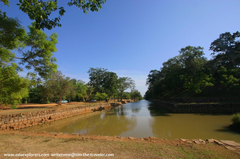 King Kasyapa's moat, Sigiriya