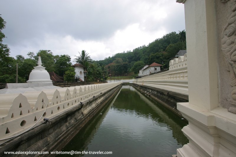 Moat of the Sacred Tooth Relic Temple