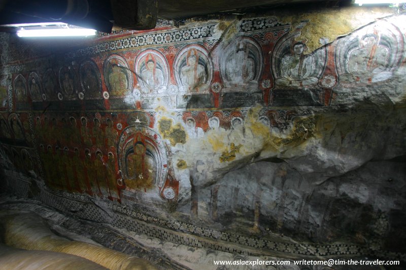 Murals, Dambulla Cave