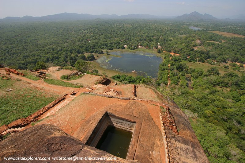 Panoramic view at Sigiriya