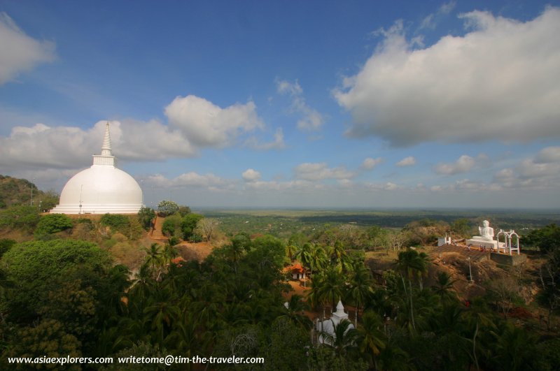 Panoramic view of Mihintale