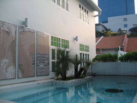 Pool at New Majestic Hotel