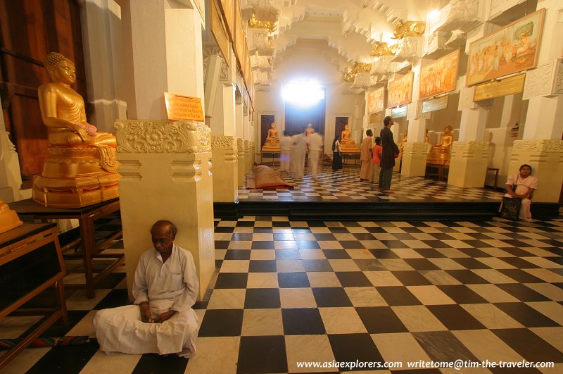 Interior of the prayer hall