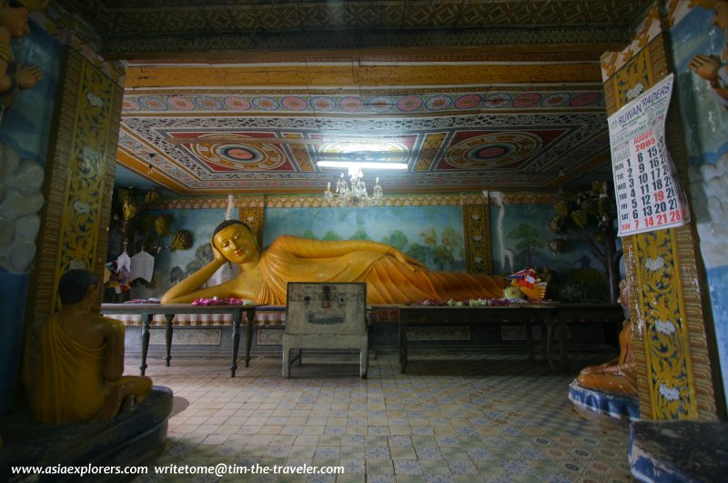 Reclining Buddha, Mihintale