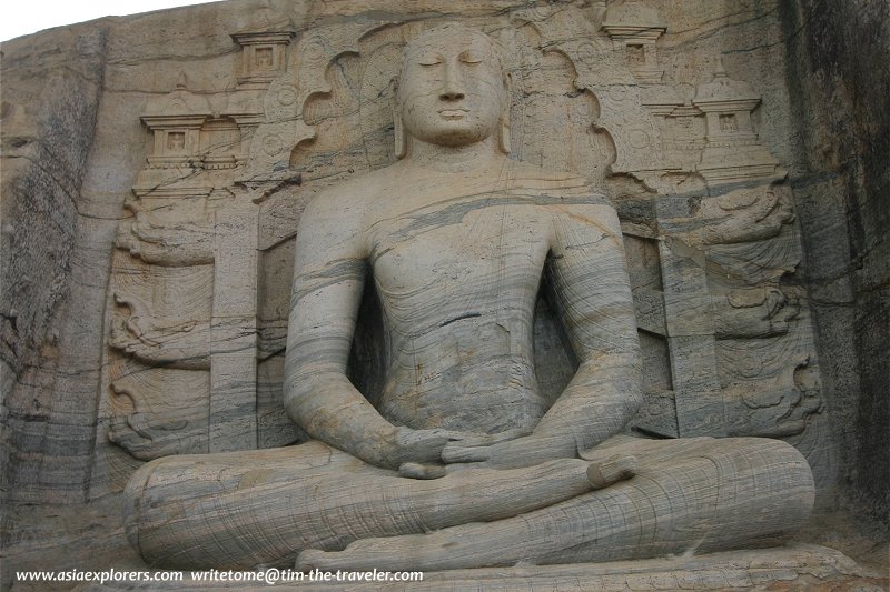 Seated Buddha of Gal Vihara
