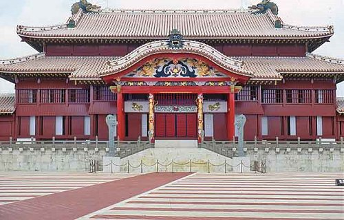 Shuri Castle in Nara, Okinawa