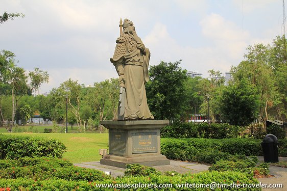 Statue of Guan Yu, Chinese Garden