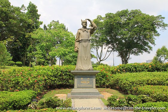 Statue of Zheng He, Chinese Garden
