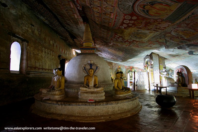 Stupa, Dambulla Cave