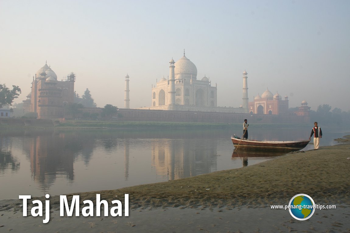 Taj Mahal in the morning