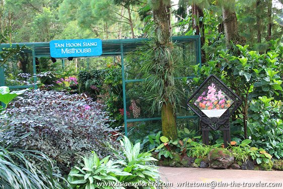 Tan Hoon Siang Misthouse, National Orchid Garden, Singapore