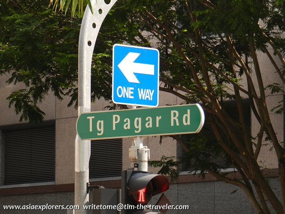 Tg Pagar Rd signboard