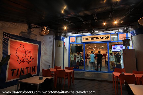 The Tintin Shop, Singapore
