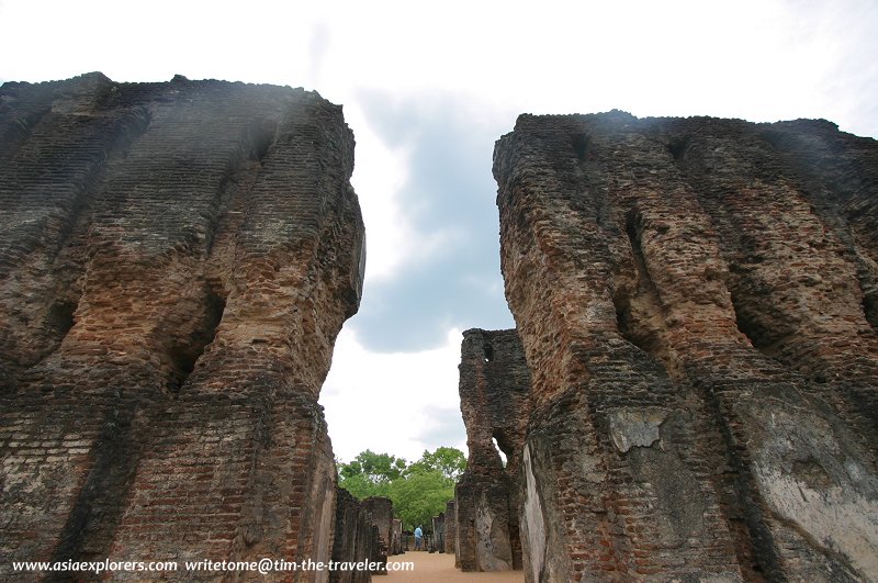 Walls of Parakramabahu Palace