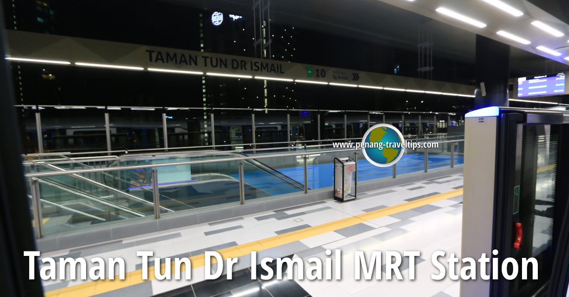 Taman Tun Dr Ismail Ttdi Mrt Station Kuala Lumpur