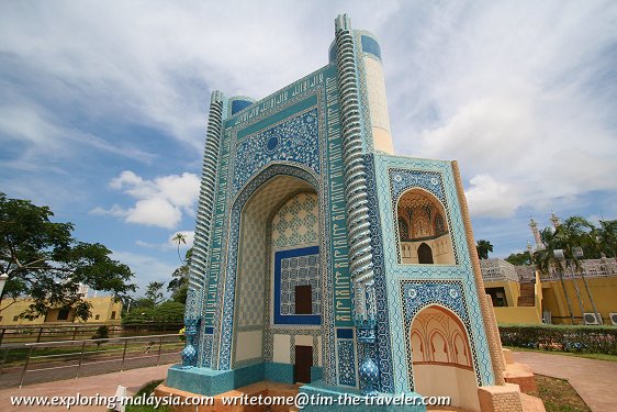Replica of Abu Nasr Parsa Mausoleum at Taman Tamadun Islam, Kuala Terengganu