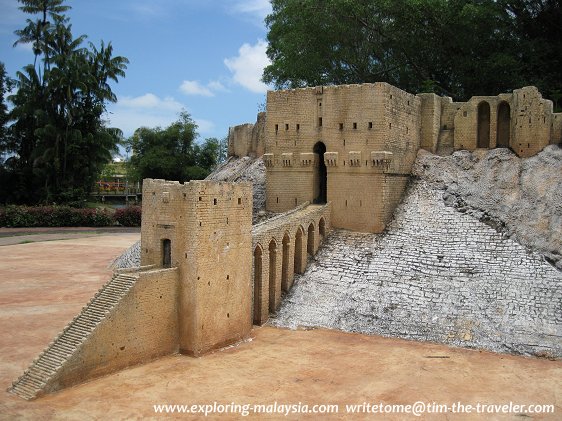 Replica of Aleppo Citadel at Taman Tamadun Islam, Kuala Terengganu