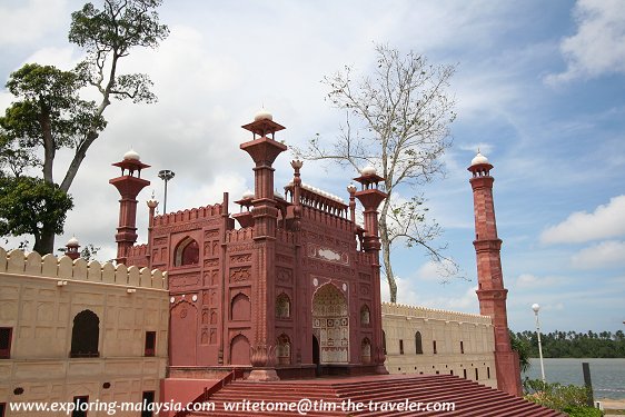 Replica of Badshahi Mosque at Taman Tamadun Islam, Kuala Terengganu