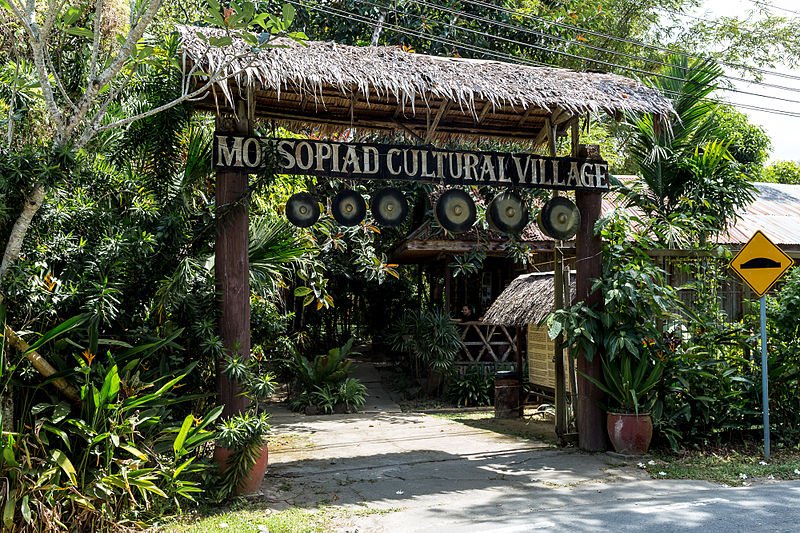 Entrance, Monsopiad Cultural Village