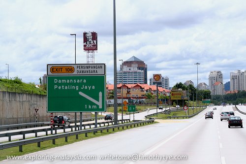 Exit 106 Damansara Interchange