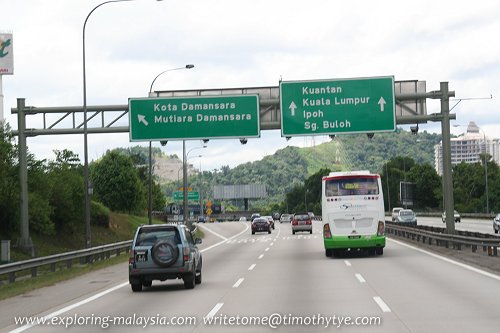 Exit 107 Kota Damansara Interchange